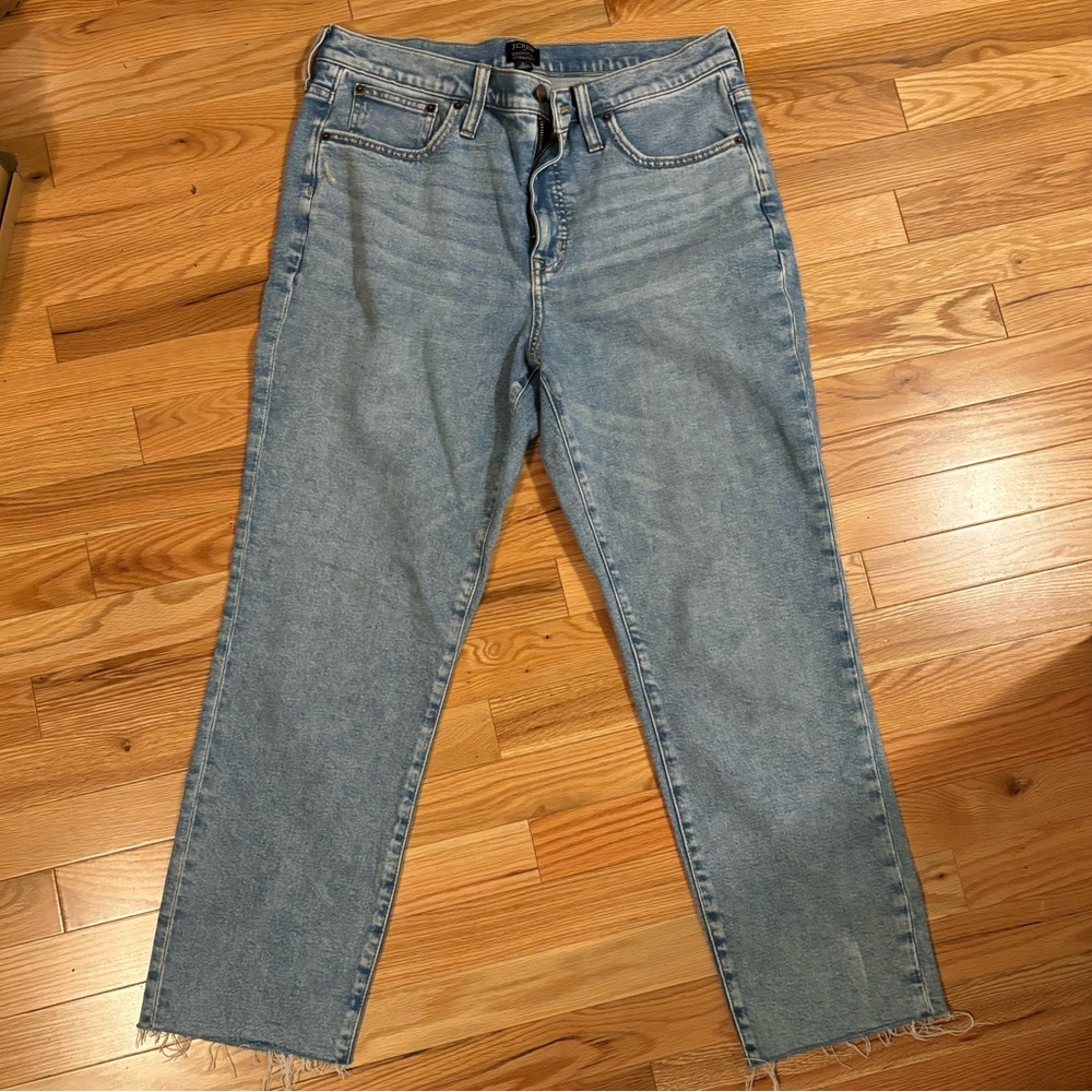 J Crew Essential straight leg Jean